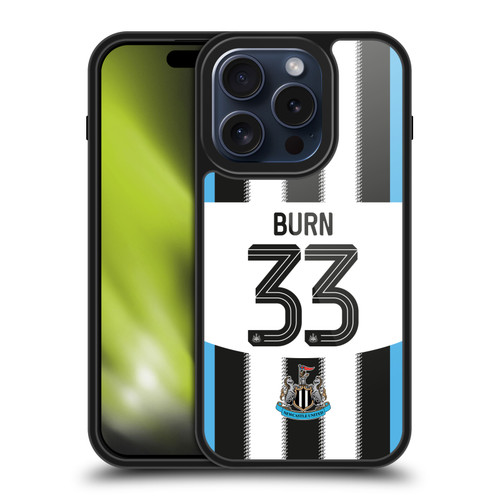 Newcastle United Football Club 2025/26 Players Home Kit 2nd Group Dan Burn Gel Armour Case For Apple iPhone 15 Pro Newcastle United Football Club 2025/26 Players Home Kit 2nd Group Dan Burn Gel Armour Case For Apple iPhone 15 Pro