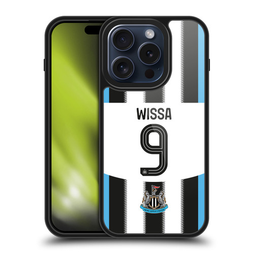 Newcastle United Football Club 2025/26 Players Home Kit 2nd Group Yoane Wissa Gel Armour Case For Apple iPhone 15 Pro Newcastle United Football Club 2025/26 Players Home Kit 2nd Group Yoane Wissa Gel Armour Case For Apple iPhone 15 Pro