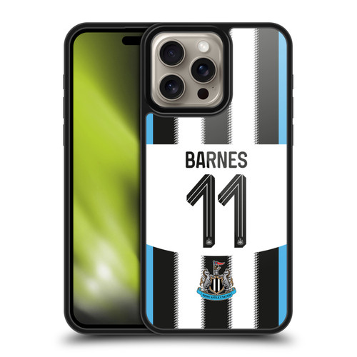 Newcastle United Football Club 2025/26 Players Home Kit 2nd Group Harvey Barnes Gel Armour Case For Apple iPhone 16 Pro Max Newcastle United Football Club 2025/26 Players Home Kit 2nd Group Harvey Barnes Gel Armour Case For Apple iPhone 16 Pro Max