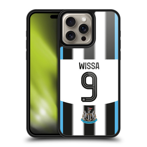 Newcastle United Football Club 2025/26 Players Home Kit 2nd Group Yoane Wissa Gel Armour Case For Apple iPhone 16 Pro Max Newcastle United Football Club 2025/26 Players Home Kit 2nd Group Yoane Wissa Gel Armour Case For Apple iPhone 16 Pro Max