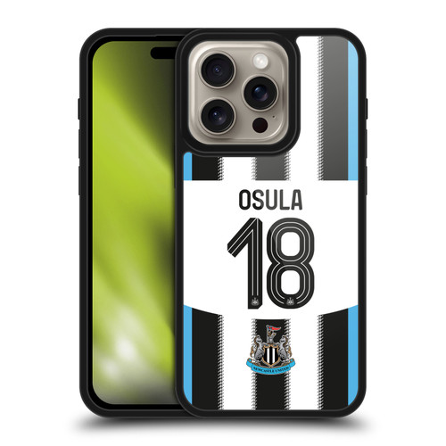 Newcastle United Football Club 2025/26 Players Home Kit 2nd Group William Osula Gel Armour Case For Apple iPhone 16 Pro Newcastle United Football Club 2025/26 Players Home Kit 2nd Group William Osula Gel Armour Case For Apple iPhone 16 Pro