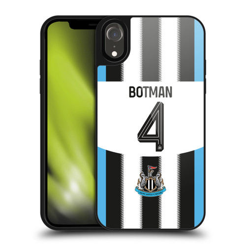 Newcastle United Football Club 2025/26 Players Home Kit 2nd Group Sven Botman Gel Armour Case For Apple iPhone XR