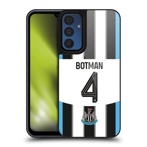 Newcastle United Football Club 2025/26 Players Home Kit 2nd Group Sven Botman Gel Armour Case For Samsung Galaxy A15