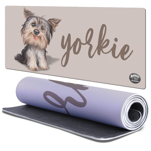 Animal Club International Faces Yorkie Gaming Office Desk PC Keyboard Mouse Mat Pad - XL Animal Club International Faces Yorkie Gaming Office Desk PC Keyboard Mouse Mat Pad - XL