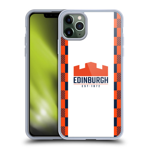Edinburgh Rugby 2025/26 Crest Kit Away Soft Gel Case for Apple iPhone 11 Pro Max