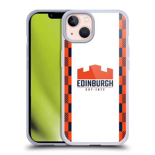 Edinburgh Rugby 2025/26 Crest Kit Away Soft Gel Case for Apple iPhone 13 Edinburgh Rugby 2025/26 Crest Kit Away Soft Gel Case for Apple iPhone 13