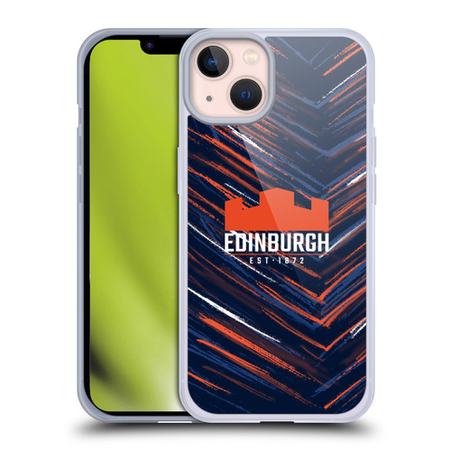 Edinburgh Rugby 2025/26 Crest Kit Home Soft Gel Case for Apple iPhone 13