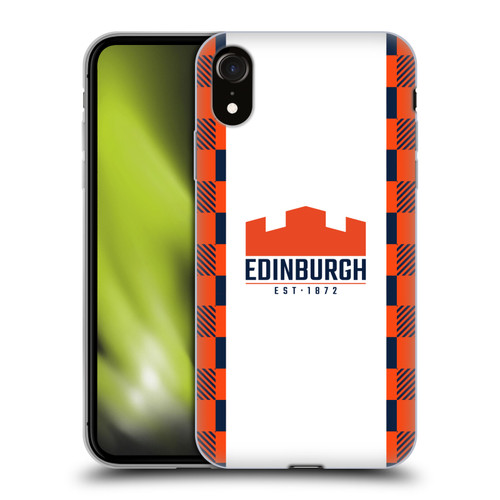 Edinburgh Rugby 2025/26 Crest Kit Away Soft Gel Case for Apple iPhone XR