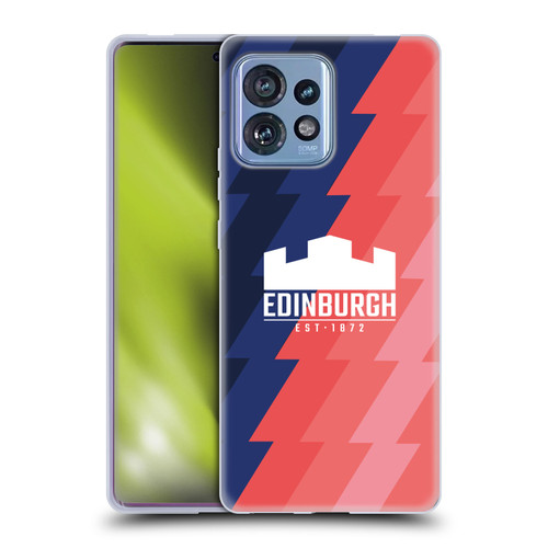 Edinburgh Rugby 2025/26 Crest Kit Training Soft Gel Case for Motorola Moto Edge 40 Pro/Plus 2023