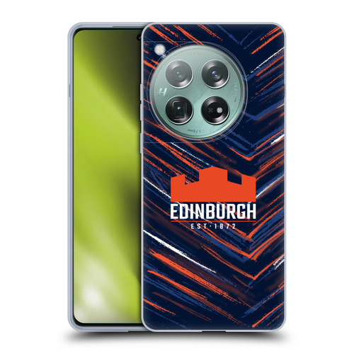 Edinburgh Rugby 2025/26 Crest Kit Home Soft Gel Case for OnePlus 12