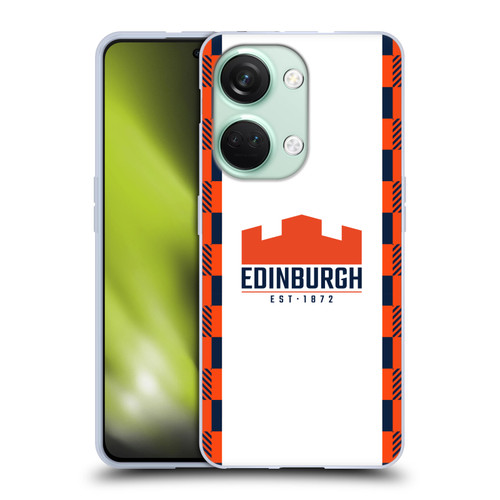 Edinburgh Rugby 2025/26 Crest Kit Away Soft Gel Case for OnePlus Nord 3 5G