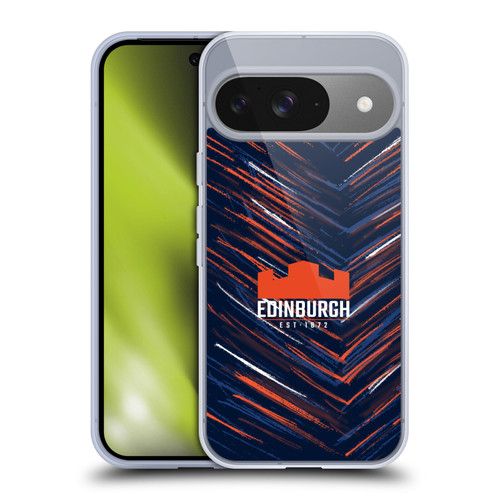 Edinburgh Rugby 2025/26 Crest Kit Home Soft Gel Case for Google Pixel 9 / Pixel 9 Pro