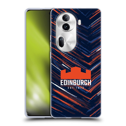 Edinburgh Rugby 2025/26 Crest Kit Home Soft Gel Case for OPPO Reno11 Pro