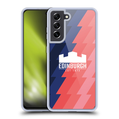 Edinburgh Rugby 2025/26 Crest Kit Training Soft Gel Case for Samsung Galaxy S21 FE 5G