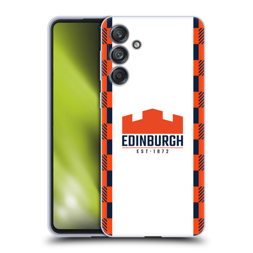 Edinburgh Rugby 2025/26 Crest Kit Away Soft Gel Case for Samsung Galaxy M55 5G