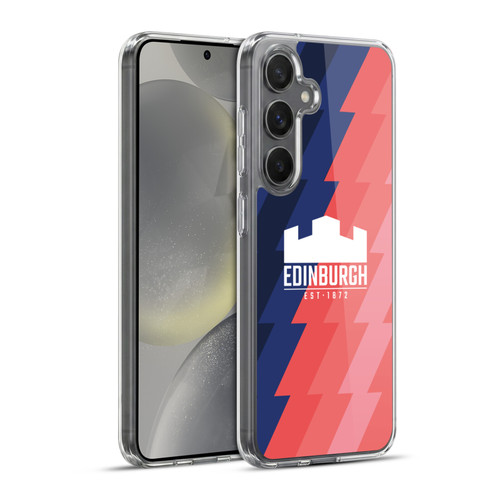 Edinburgh Rugby 2025/26 Crest Kit Training Soft Gel Case for Samsung Galaxy S24+ 5G & MagSafe