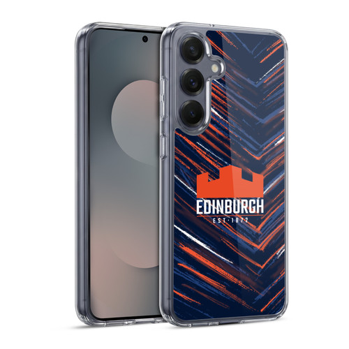 Edinburgh Rugby 2025/26 Crest Kit Home Soft Gel Case for Samsung Galaxy S25 & MagSafe