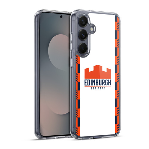 Edinburgh Rugby 2025/26 Crest Kit Away Soft Gel Case for Samsung Galaxy S25+ & MagSafe