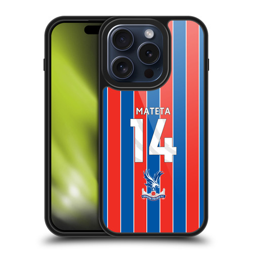 Crystal Palace FC 2025/26 Players Home Kit Jean-Philippe Mateta Gel Armour Case For Apple iPhone 15 Pro