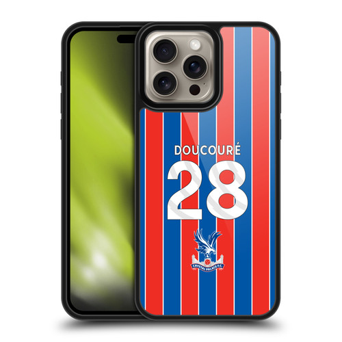 Crystal Palace FC 2025/26 Players Home Kit Cheick Doucouré Gel Armour Case For Apple iPhone 16 Pro Max Crystal Palace FC 2025/26 Players Home Kit Cheick Doucouré Gel Armour Case For Apple iPhone 16 Pro Max
