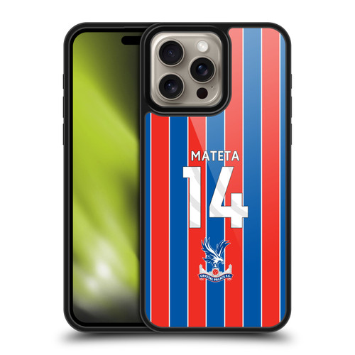 Crystal Palace FC 2025/26 Players Home Kit Jean-Philippe Mateta Gel Armour Case For Apple iPhone 16 Pro Max