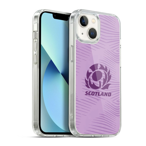 Scotland Rugby 2025/26 Crest Kit Away Soft Gel Case for Apple iPhone 13