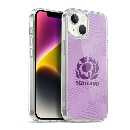 Scotland Rugby 2025/26 Crest Kit Away Soft Gel Case for Apple iPhone 14