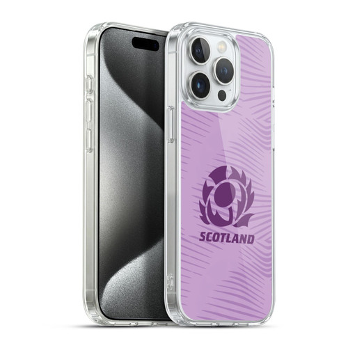 Scotland Rugby 2025/26 Crest Kit Away Soft Gel Case for Apple iPhone 15 Pro Max & MagSafe