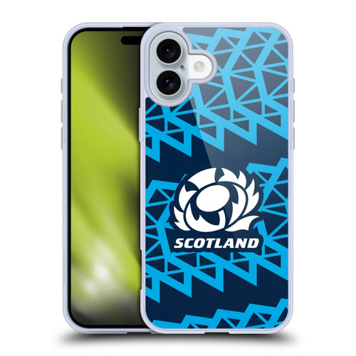 Scotland Rugby 2025/26 Crest Kit Training Soft Gel Case for Apple iPhone 16 Plus & MagSafe