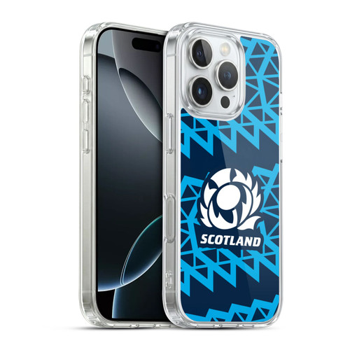 Scotland Rugby 2025/26 Crest Kit Training Soft Gel Case for Apple iPhone 16 Pro & MagSafe