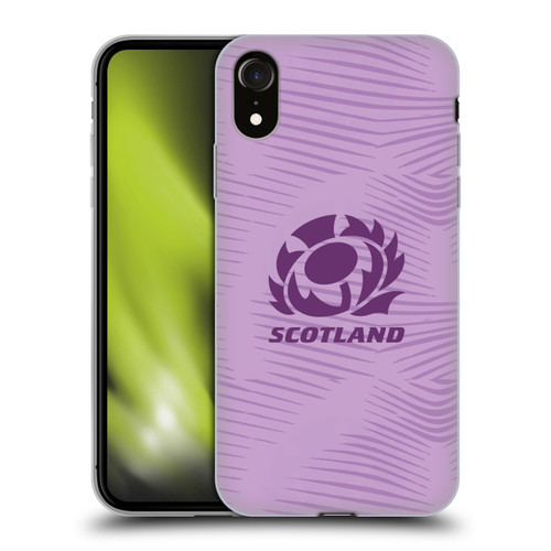 Scotland Rugby 2025/26 Crest Kit Away Soft Gel Case for Apple iPhone XR