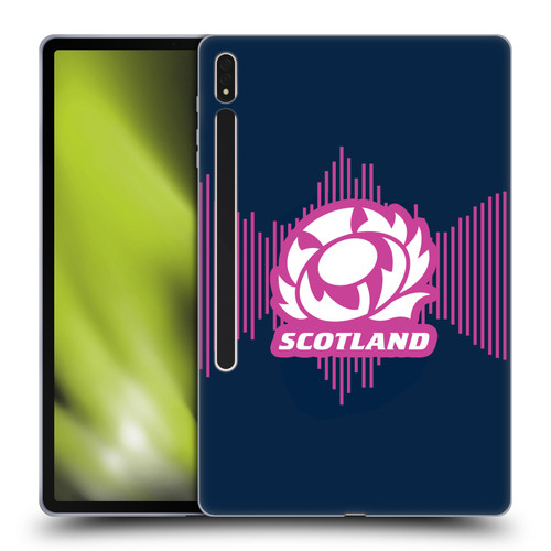 Scotland Rugby 2025/26 Crest Kit Home Soft Gel Case for Samsung Galaxy Tab S8 Plus