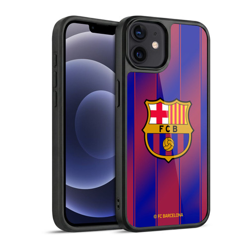 FC Barcelona 2025/26 Crest Kit Home Gel Armour Case For Apple iPhone 12 / iPhone 12 Pro