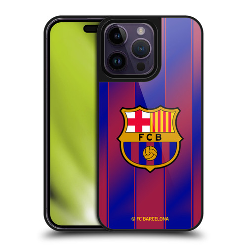 FC Barcelona 2025/26 Crest Kit Home Gel Armour Case For Apple iPhone 14 Pro Max