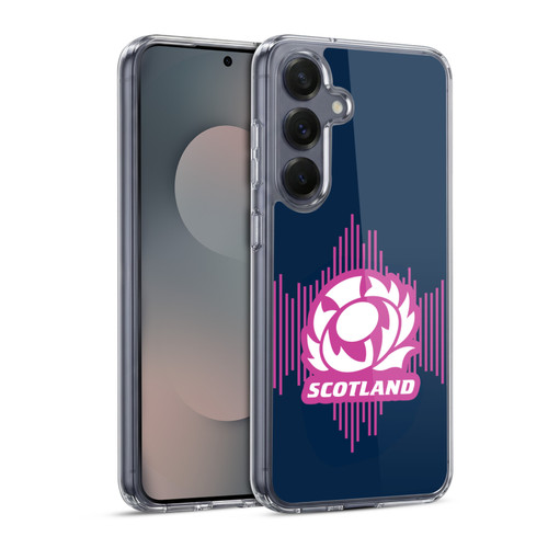 Scotland Rugby 2025/26 Crest Kit Home Soft Gel Case for Samsung Galaxy S25 & MagSafe