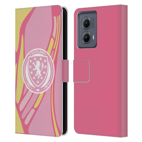 Scotland National Football Team 2025 Women's Kit Away Leather Book Wallet Case Cover For Motorola Edge (2024) Scotland National Football Team 2025 Women's Kit Away Leather Book Wallet Case Cover For Motorola Edge (2024)