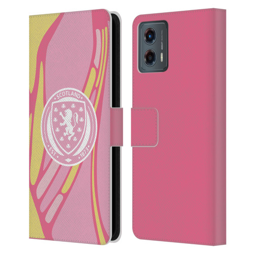 Scotland National Football Team 2025 Women's Kit Away Leather Book Wallet Case Cover For Motorola Moto G (2023)