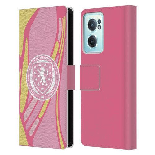 Scotland National Football Team 2025 Women's Kit Away Leather Book Wallet Case Cover For OnePlus Nord CE 2 5G Scotland National Football Team 2025 Women's Kit Away Leather Book Wallet Case Cover For OnePlus Nord CE 2 5G