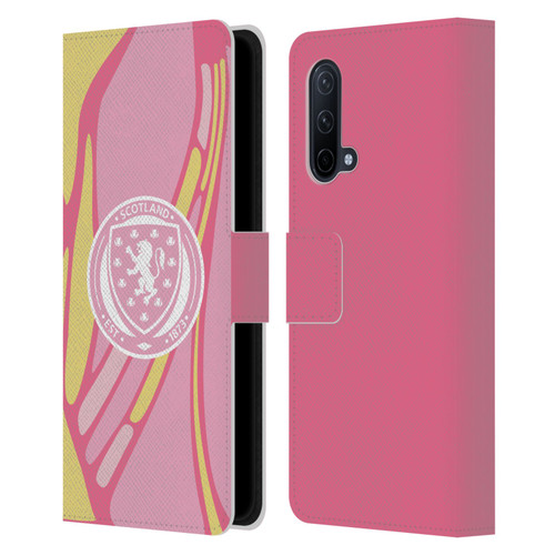 Scotland National Football Team 2025 Women's Kit Away Leather Book Wallet Case Cover For OnePlus Nord CE 5G Scotland National Football Team 2025 Women's Kit Away Leather Book Wallet Case Cover For OnePlus Nord CE 5G