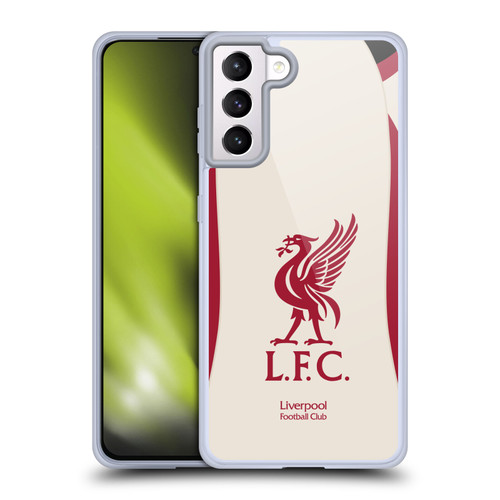 Liverpool Football Club 2025/26 Kit Away Soft Gel Case for Samsung Galaxy S21+ 5G Liverpool Football Club 2025/26 Kit Away Soft Gel Case for Samsung Galaxy S21+ 5G