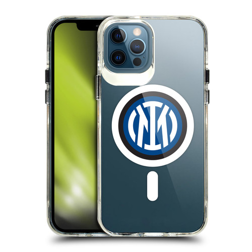 Fc Internazionale Milano Logo Icon Crest SHOCKPROOF BUMPER CASE COMPATIBLE WITH Apple iPhone 12 / iPhone 12 Pro & MAGSAFE