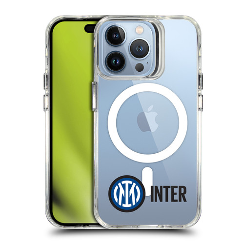 Fc Internazionale Milano Logo Icon Crest Minimalist SHOCKPROOF BUMPER CASE COMPATIBLE WITH Apple iPhone 13 Pro & MAGSAFE