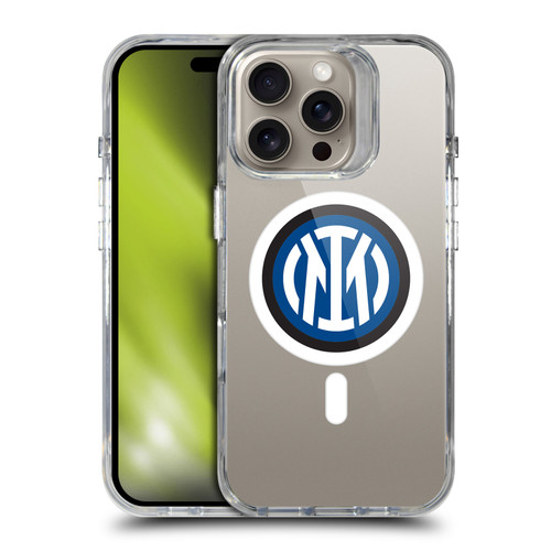 Fc Internazionale Milano Logo Icon Crest SHOCKPROOF BUMPER CASE COMPATIBLE WITH Apple iPhone 16 Pro & MAGSAFE