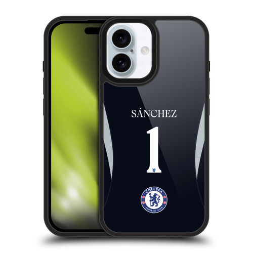 Chelsea Football Club 2025/26 Players Home Kit 1st Group Robert Sánchez Gel Armour Case For Apple iPhone 16 Chelsea Football Club 2025/26 Players Home Kit 1st Group Robert Sánchez Gel Armour Case For Apple iPhone 16