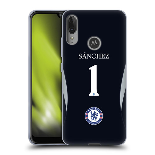 Chelsea Football Club 2025/26 Players Home Kit 1st Group Robert Sánchez Soft Gel Case for Motorola Moto E6 Plus Chelsea Football Club 2025/26 Players Home Kit 1st Group Robert Sánchez Soft Gel Case for Motorola Moto E6 Plus