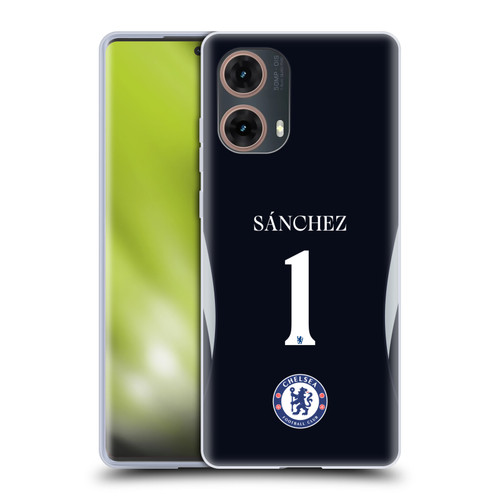 Chelsea Football Club 2025/26 Players Home Kit 1st Group Robert Sánchez Soft Gel Case for Motorola Moto G85 Chelsea Football Club 2025/26 Players Home Kit 1st Group Robert Sánchez Soft Gel Case for Motorola Moto G85