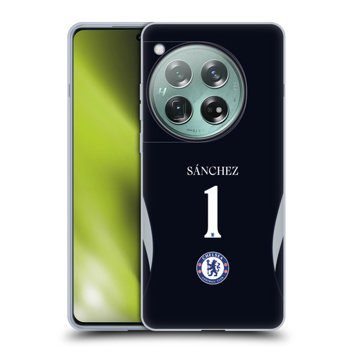 Chelsea Football Club 2025/26 Players Home Kit 1st Group Robert Sánchez Soft Gel Case for OnePlus 12 Chelsea Football Club 2025/26 Players Home Kit 1st Group Robert Sánchez Soft Gel Case for OnePlus 12