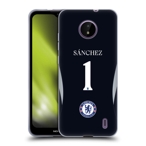 Chelsea Football Club 2025/26 Players Home Kit 1st Group Robert Sánchez Soft Gel Case for Nokia C10 / C20 Chelsea Football Club 2025/26 Players Home Kit 1st Group Robert Sánchez Soft Gel Case for Nokia C10 / C20