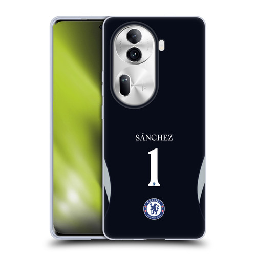 Chelsea Football Club 2025/26 Players Home Kit 1st Group Robert Sánchez Soft Gel Case for OPPO Reno11 Pro Chelsea Football Club 2025/26 Players Home Kit 1st Group Robert Sánchez Soft Gel Case for OPPO Reno11 Pro