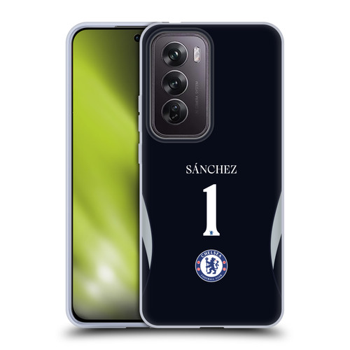 Chelsea Football Club 2025/26 Players Home Kit 1st Group Robert Sánchez Soft Gel Case for OPPO Reno12 Pro 5G Chelsea Football Club 2025/26 Players Home Kit 1st Group Robert Sánchez Soft Gel Case for OPPO Reno12 Pro 5G